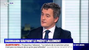 Gérald Darmanin: "Le préfet Lallement exerce des missions difficiles, je souhaite qu’il continue de les exercer"