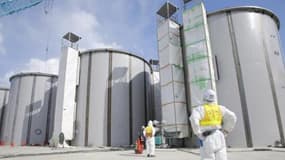 A Fukushima, la décontamination du site continue.