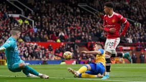 Jadon Sancho face à Southampton, le 12 février 2022.