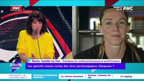 Sportifs victimes de Poutine ? "Les Jeux doivent être le reflet de la solidarité, de la fraternité et un symbole de paix et d’unité" selon Marie-Amélie Le Fur, Présidente du comité paralympique et sportif français. 