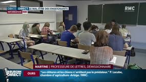 De plus en plus de profs prêts à quitter l'éducation nationale: "C'est une question de survie"