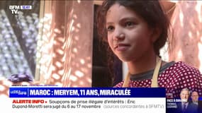 "J'ai une entorse": Meryem, 11 ans, se confie après avoir survécu au séisme qui a touché le Maroc