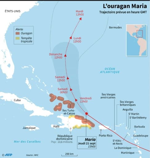 L'ouragan Maria L'ouragan Maria