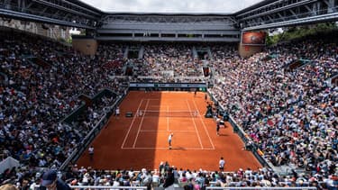 Le cours Suzanne-Lenglen lors de Roland-Garros 2024.