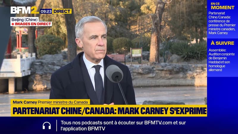 Le Premier ministre canadien annonce un accord "préliminaire" avec la Chine pour réduire les droits de douane