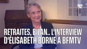 "Je ne m'attendais pas à une année aussi intense": Élisabeth Borne se confie à BFMTV après un an à Matignon