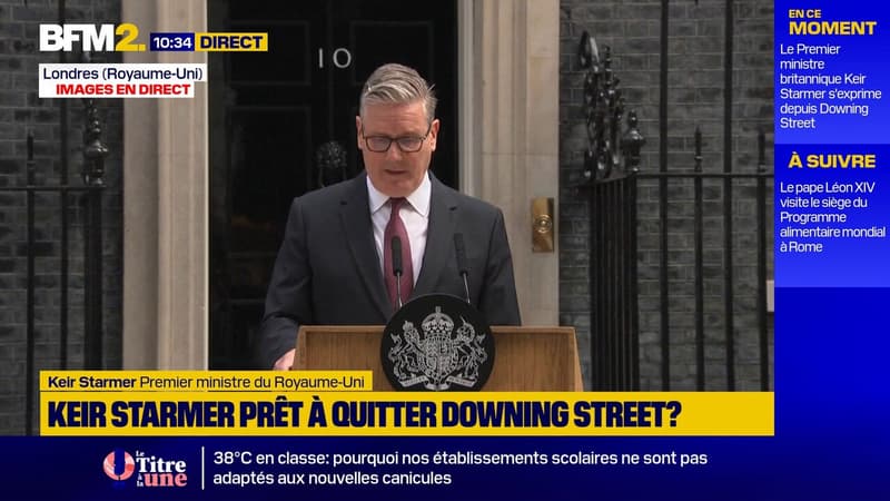 Le Premier ministre britannique Keir Starmer annonce sa démission