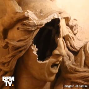 Statue défigurée, œuvres saccagées… Les casseurs s’en sont pris à des symboles dans l’Arc de Triomphe