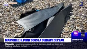 À la rencontre de Sodeep, un artiste marseillais qui peint sous l'eau 