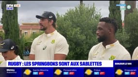 Rugby: les Springboks installés aux Sablettes