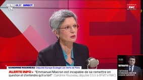 Sandrine Rousseau s'inquiète de l'avenir des jeunes: "Pour faire de l'argent, on est en capable de tout détruire"