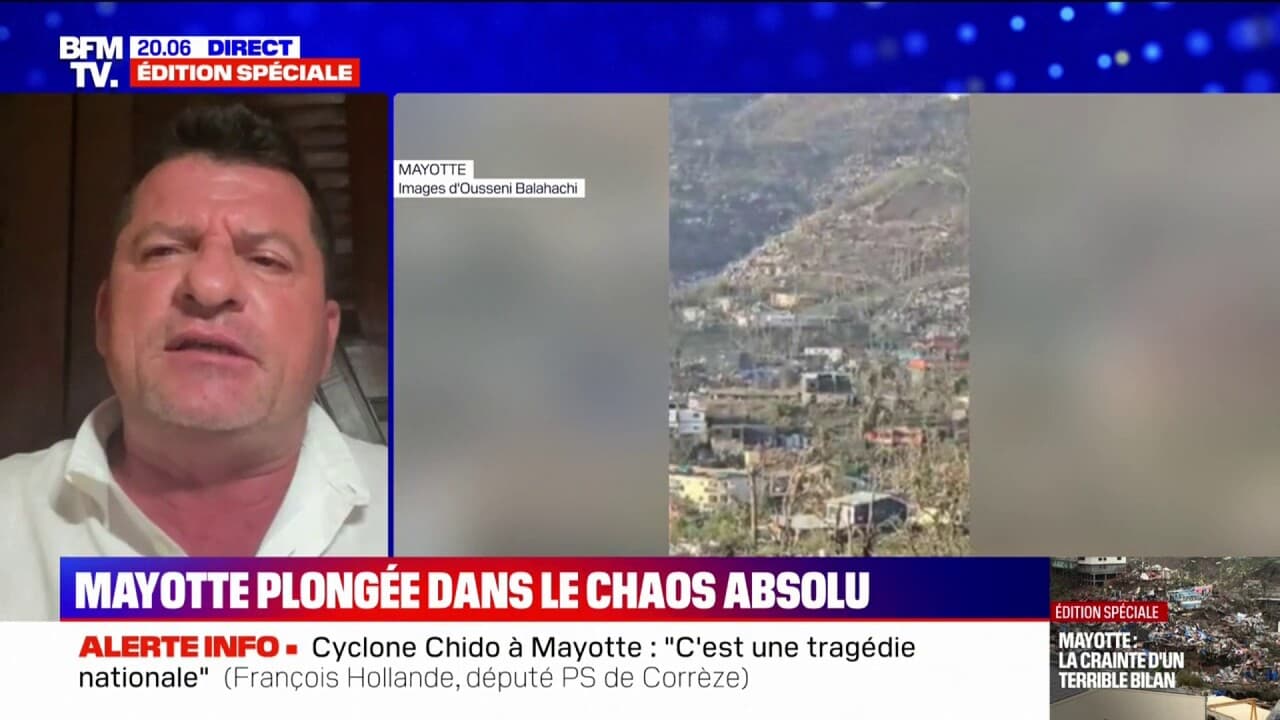 Cyclone Chido à Mayotte: Patrick Millan, Patron De Kwezi TV, Craint L ...