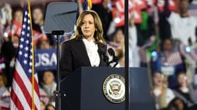 Kamala Harris était en meeting à Washington DC mardi soir