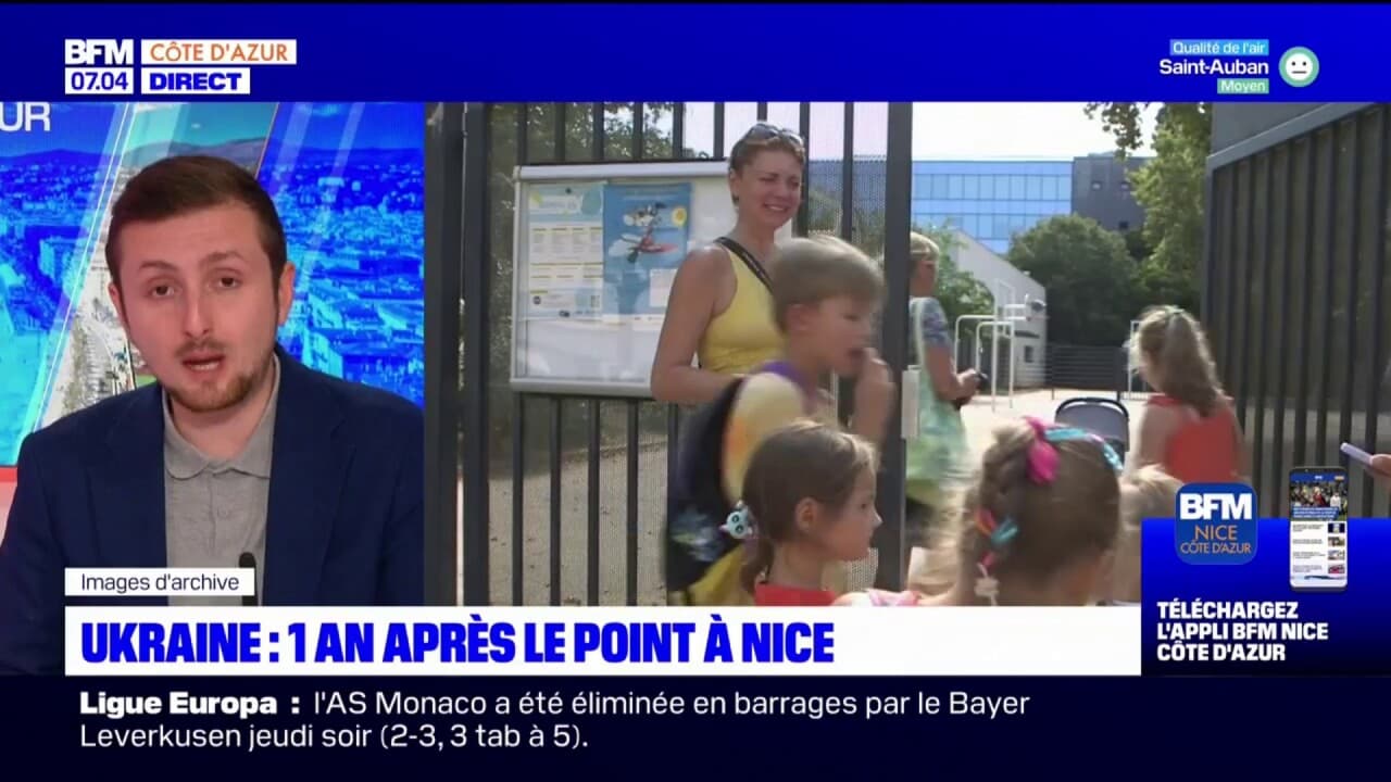 Ukraine Nice Nice: un an après l'invasion russe en Ukraine, une secrétaire d'État à ...