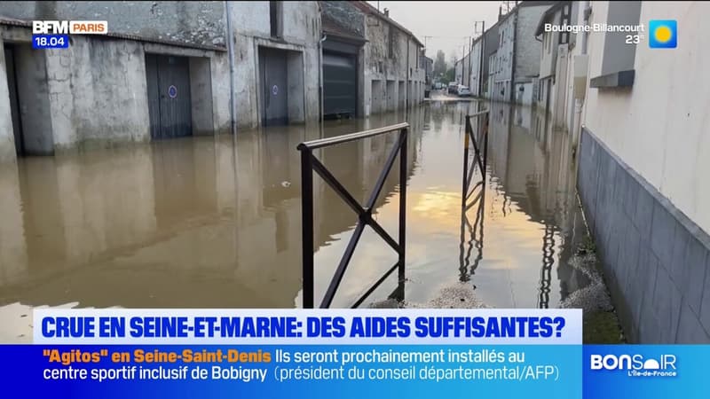 Inondations en Seine-et-Marne: 1,6 million d'euros d'indemnisation annoncés par la région (1/1)