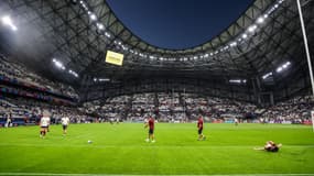 Le stade Vélodrome lors du match de la Coupe du monde de rugby Angleterre-Argentine (27-10), le 9 septembre 2023