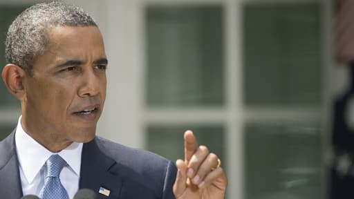 Le président des Etats-Unis Barack Obama 