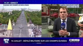 BFMTV vous fait vivre le défilé du 14-Juillet de l'intérieur à bord d'un VBCI