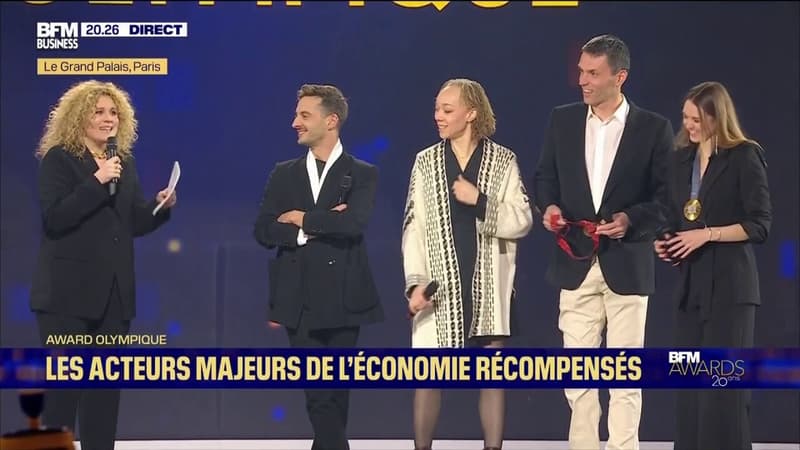 Thomas Jolly, directeur artistique des cérémonies de Paris 2024, reçoit le Prix Spécial, le BFM Award 