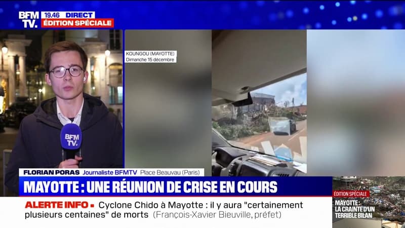 Cyclone meurtrier à Mayotte: une réunion de crise organisée place Beauvau