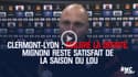 Clermont-Lyon : Malgré la défaite, Mignoni reste satisfait de la saison du LOU