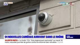 54 nouvelles caméras dans le Rhône