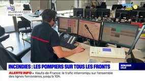 Hauts-de-France: les pompiers du Nord et du Pas-de-Calais sur tous les fronts