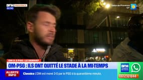 Classico: des dizaines de supporters ont quitté le stade à la mi-temps