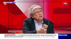 Éric Coquerel (LFI): "Emmanuel Macron banalise les idées du RN, sans arrêt"