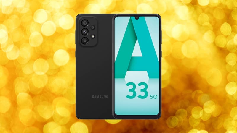 Le Samsung Galaxy A33 est à prix cassé sur Amazon, jusqu'à quand cela va-t-il durer ?