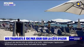 Côte d'Azur: des transats pour 10 euros par jour à Cannes et Antibes