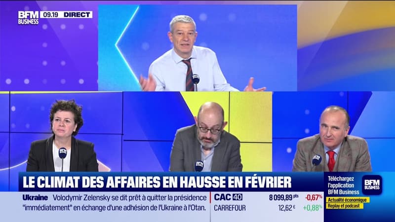 Les Experts : Le climat des affaires en hausse en février - 24/02