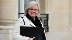 La ministre du Travail, Catherine Vautrin, le 28 février 2024