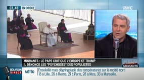 "C'est inscrit dans l'évangile, que celui qui se présente n'est pas à considérer comme un paria ou comme un ennemi, mais comme quelqu'un qu'on doit accueillir"