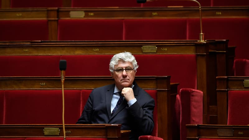 Philippe Martin, ancien ministre, à l'Assemblée nationale en 2017