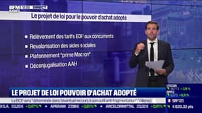 Le projet de loi pouvoir d’achat adopté