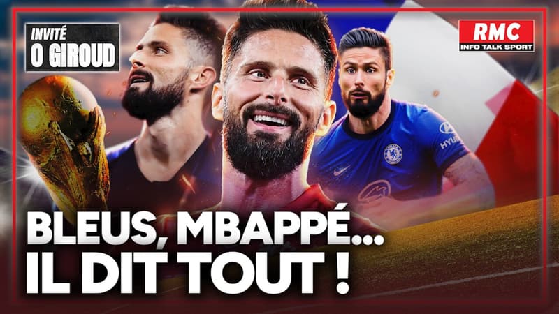 Les Bleus, son record de buts, MbappÃ©, LOSCâ€¦ Giroud invitÃ© exceptionnel de l'After Foot