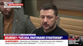 Volodymyr Zelensky: "Un arrêt du soutien des États-Unis signifierait un soutien à Poutine"