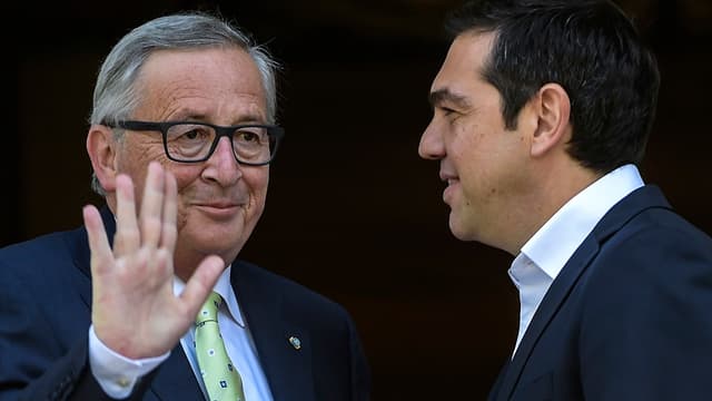 Jean-Claude Juncker a loué la performance de l'économie grecque.