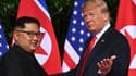 Kim Jong Un et Donald Trump lors de leur rencontre à Singapour, le 12 juin 2018