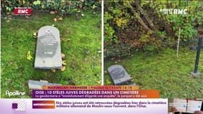 Hiebinger : "La totalité des stèles juives du cimetière ont été brisées"