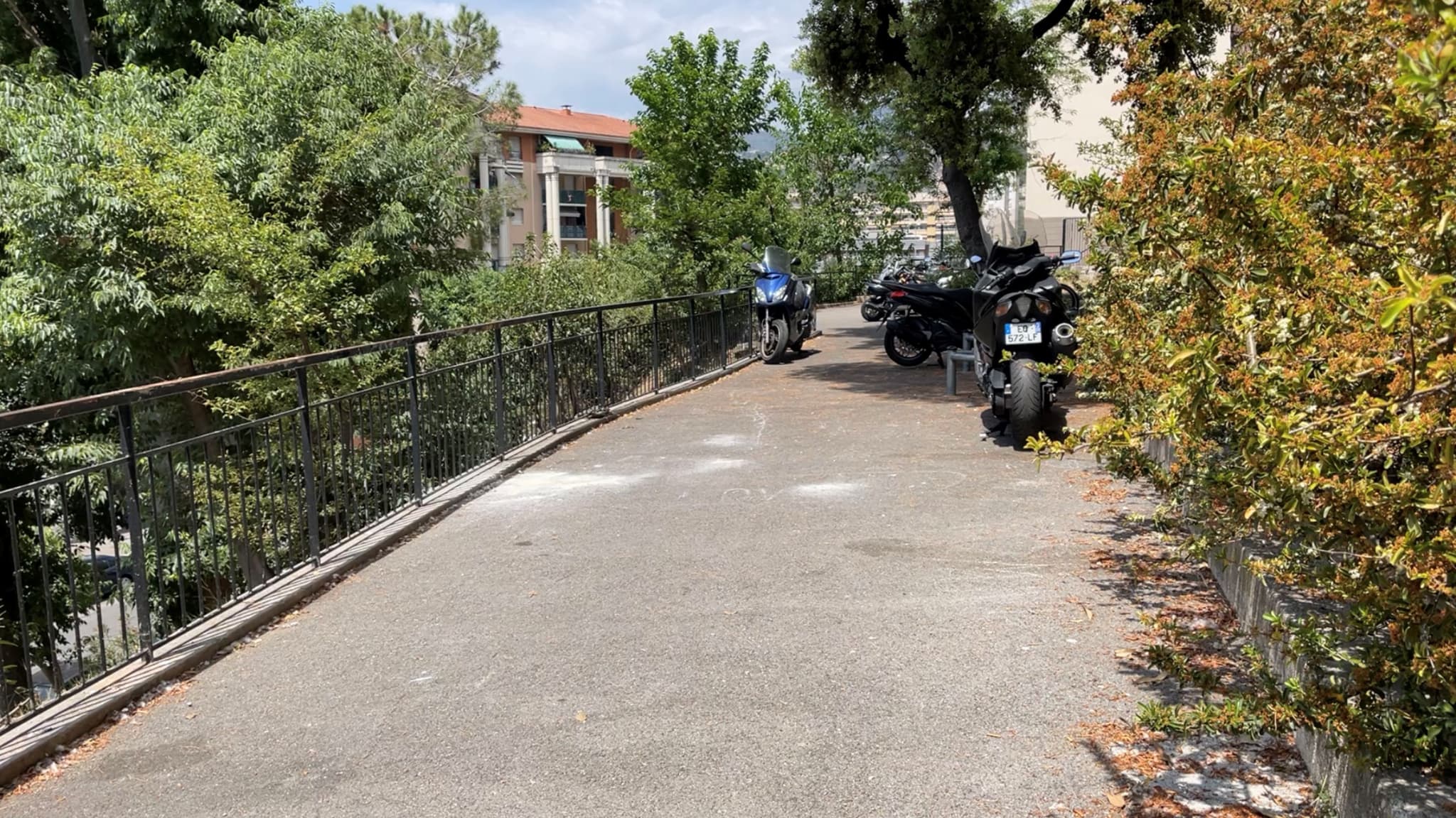 Les lieux du crime.