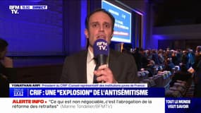 Yonathan Arfi (président du Crif): "L'antisémitisme d'extrême droite n'est pas mort avec Jean-Marie Le Pen"