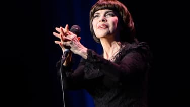 Mireille Mathieu en 2014.