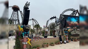 La nouvelle attraction Voltron Nevera à Europa-Park en avril 2024