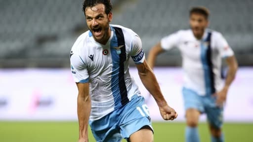 Le milieu de la Lazio Rome, Marco Parolo