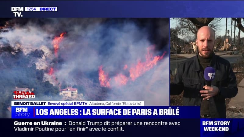 Incendies en Californie: l'équivalent de la surface de Paris a brûlé