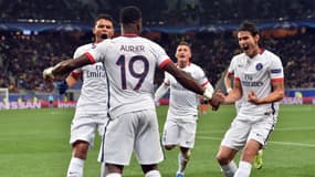 Serge Aurier et les Parisiens laissent éclater leur joie