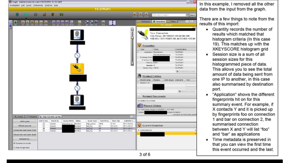Interface utilisateur de Palantir Interface utilisateur de Palantir