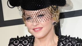 Madonna aux Grammy Awards, le 8 février 2015.